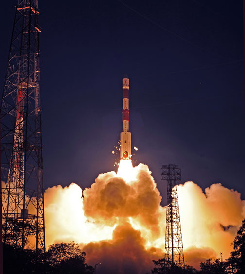 India Launches Surveillance Satellite in 'Grand Success'